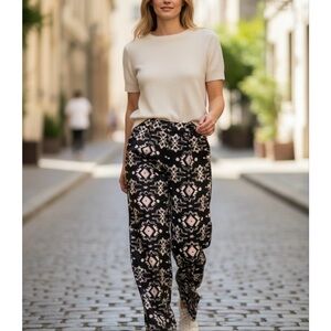 Ollari NYC Wide-Leg Denim Pants – Size L – NWOT